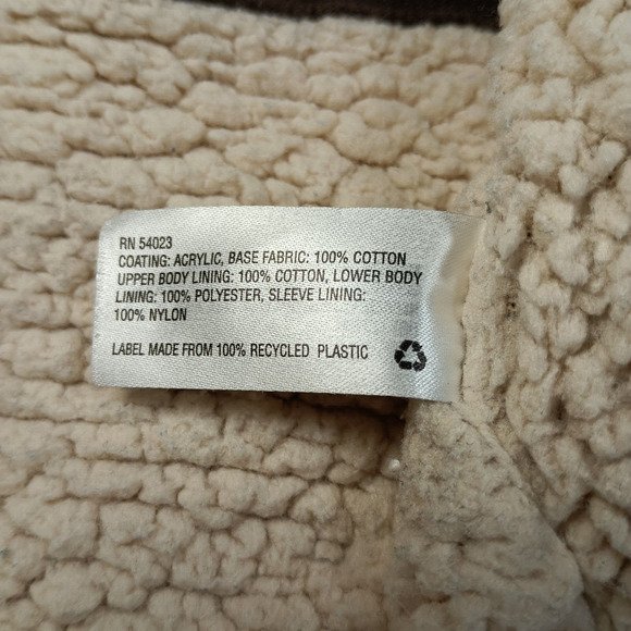 Baby Gap Sherpa Lined Jacket 6-9 Months - Picture 6 of 7